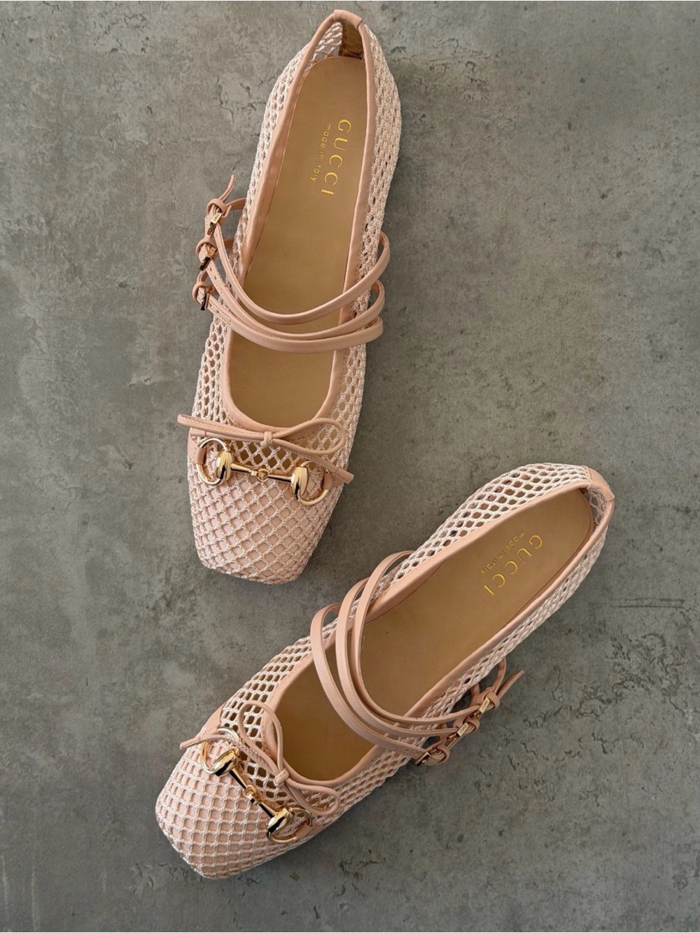 GUCCI Horsebit Ballet Flats